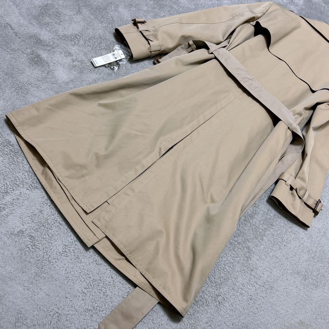 BARNEYS NEWYORK ベージュレディースダブルトレンチコートサイズ36