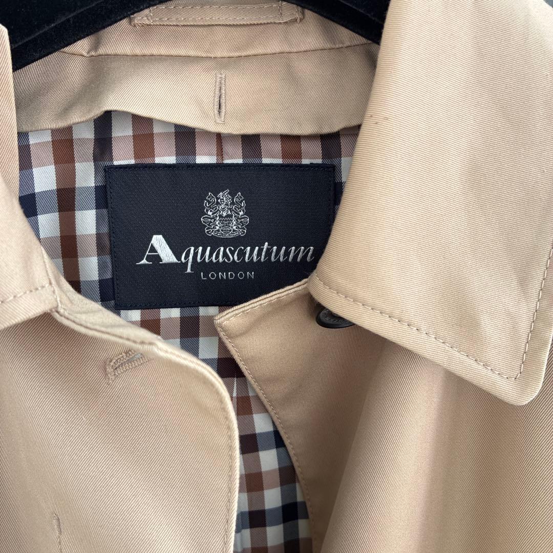 A quascutum LONDONサイズ6表記M〜Lサイズ