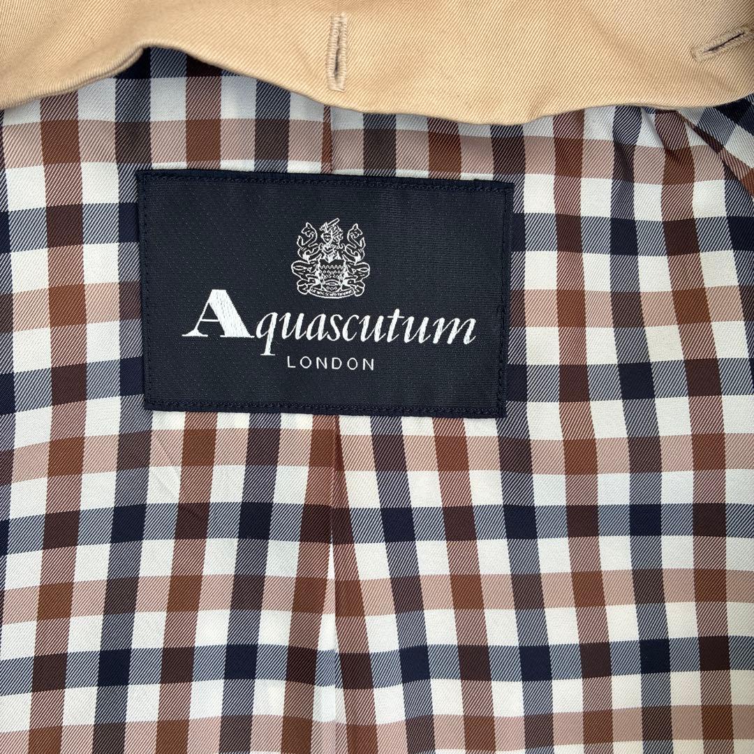 A quascutum LONDONサイズ6表記M〜Lサイズ