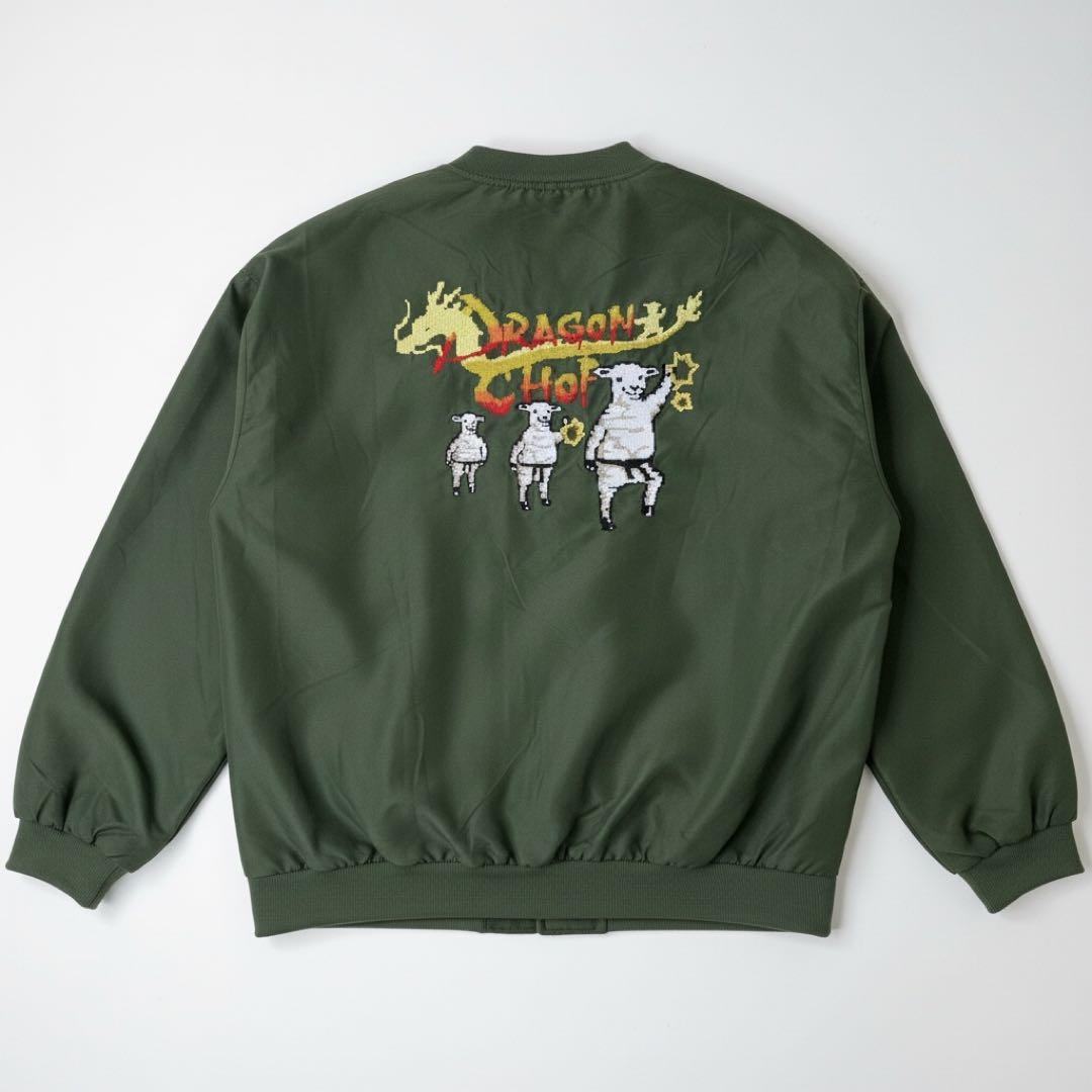 専用✨グラニフ ドラゴンラムチョップ ブルゾン Lサイズ ドロップショルダー