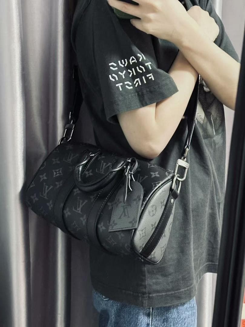 Louis ☆Vuitton ボストンバッグ ブラック~~~