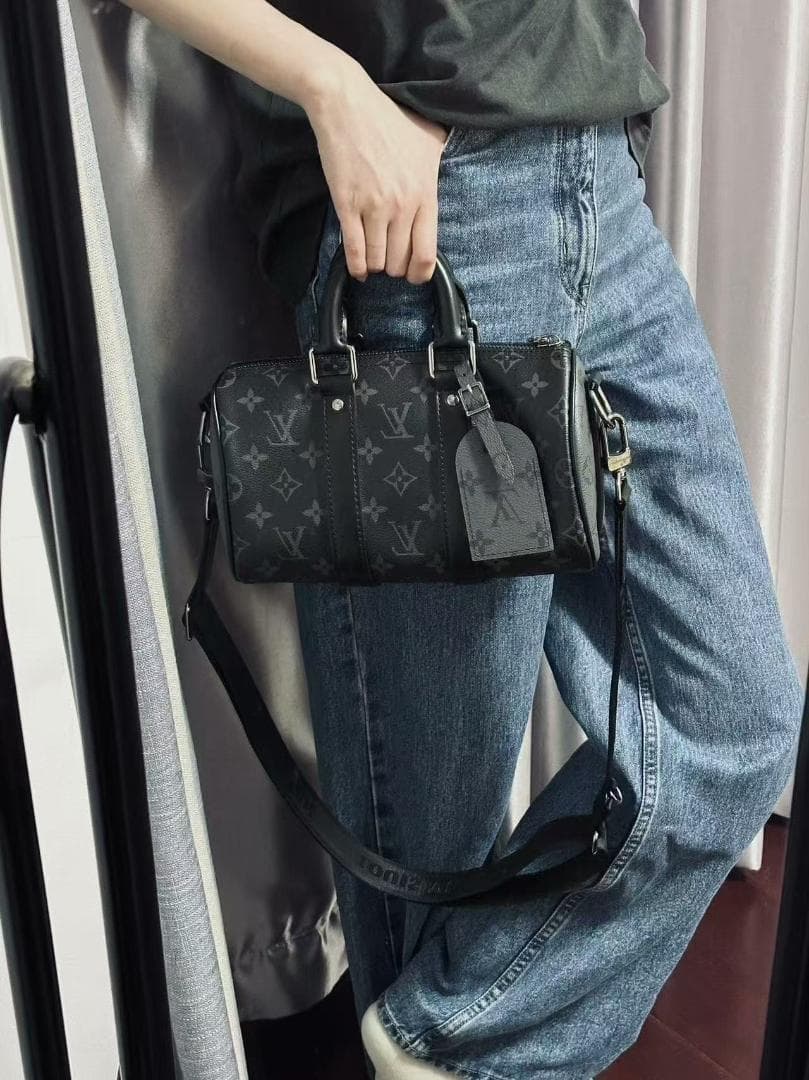 Louis ☆Vuitton ボストンバッグ ブラック~~~