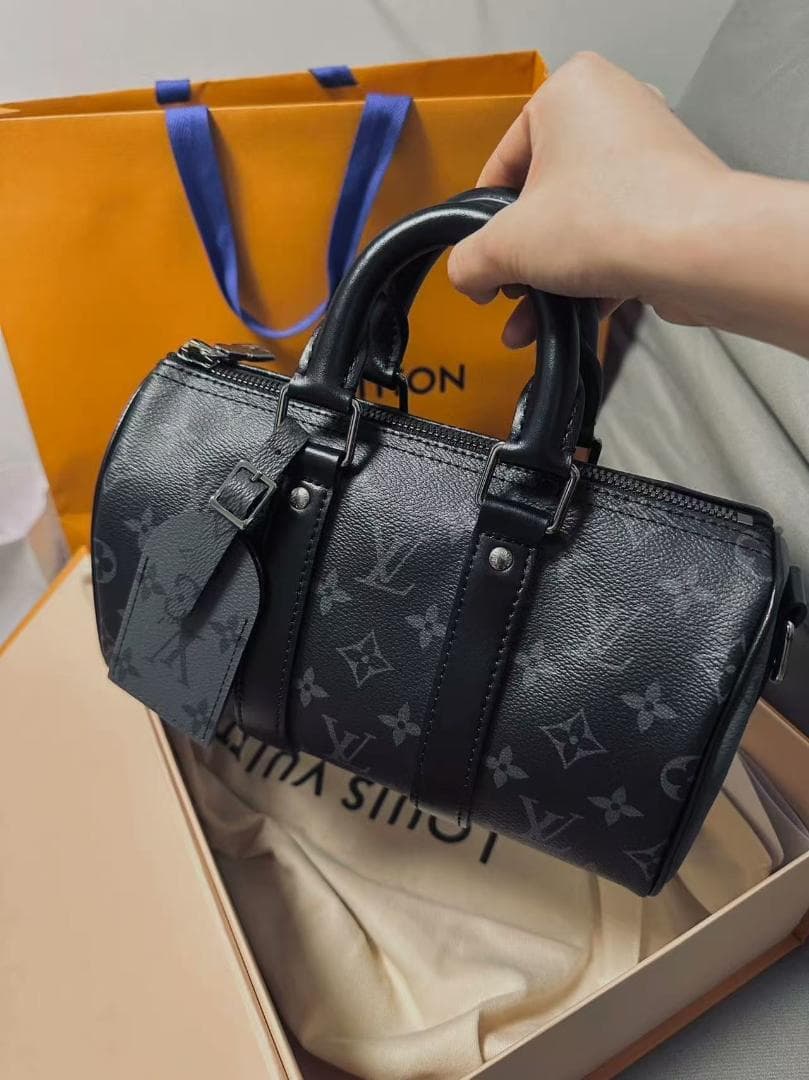 Louis ☆Vuitton ボストンバッグ ブラック~~~