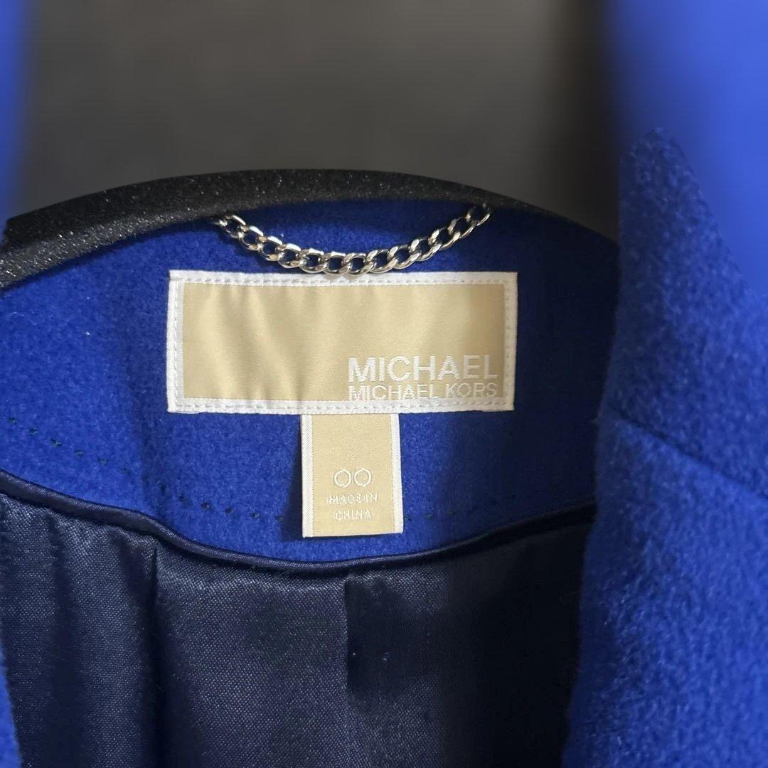 MICHAEL MICHAEL KORS チェスターコート　ブルー　サイズ00