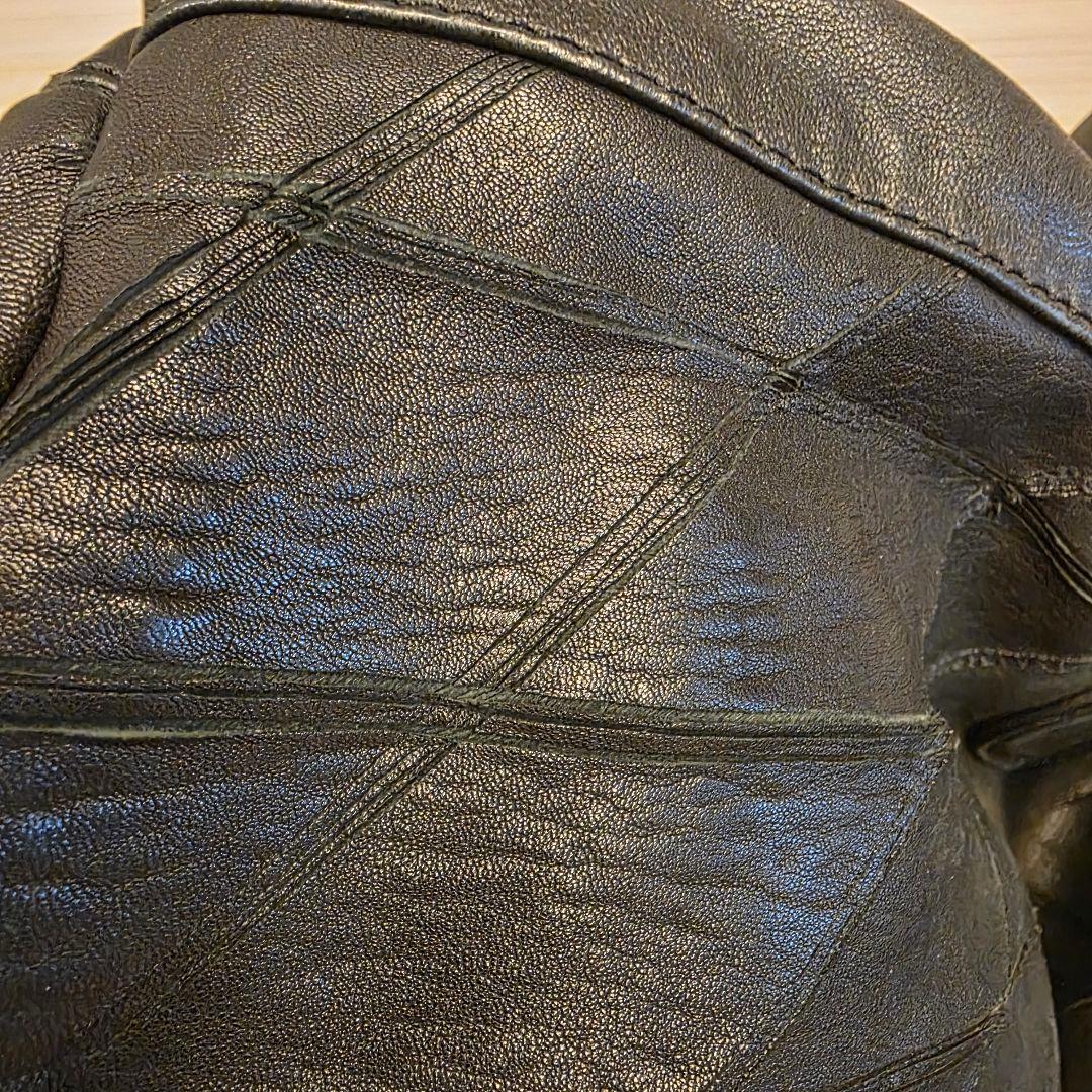 EMPORIO ARMANI アルマーニ 革 ボストンバッグ