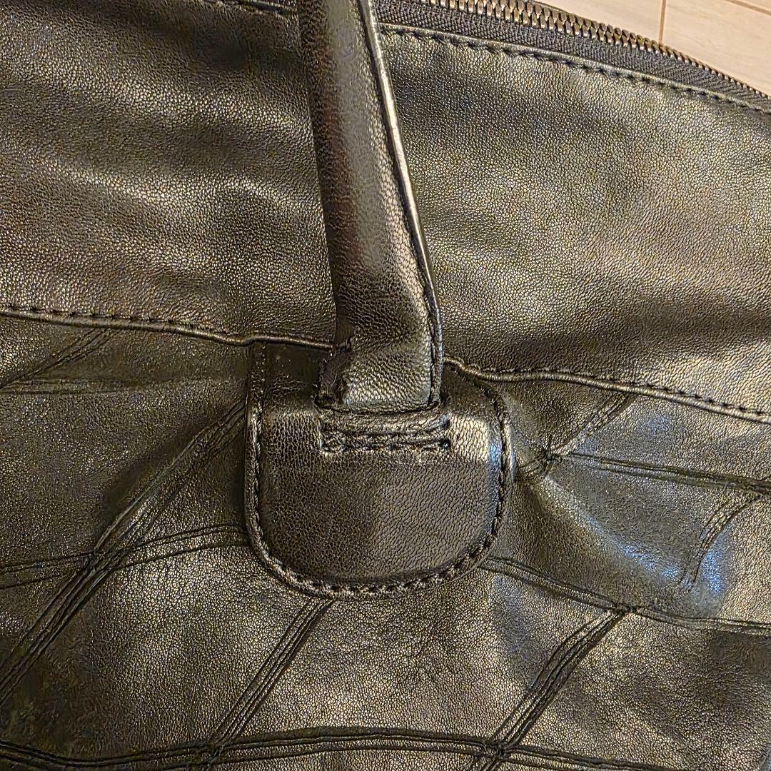 EMPORIO ARMANI アルマーニ 革 ボストンバッグ