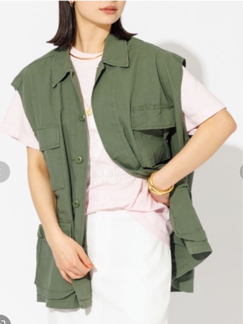 最終値下げ　新品　定価15950円　ロスコ　ミリタリーベスト