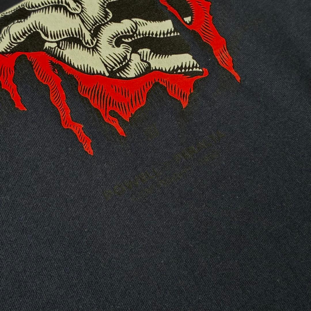 POWELL PERALTA パウエル \"BONES\" プリントTシャツ L