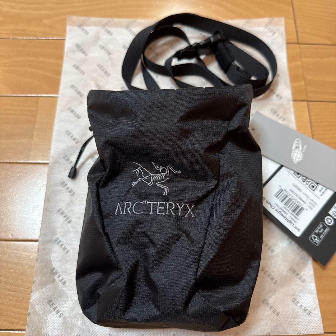 新品　ビームスボーイ　アークテリクス　チョークバッグ ウエストポーチ　ブラック