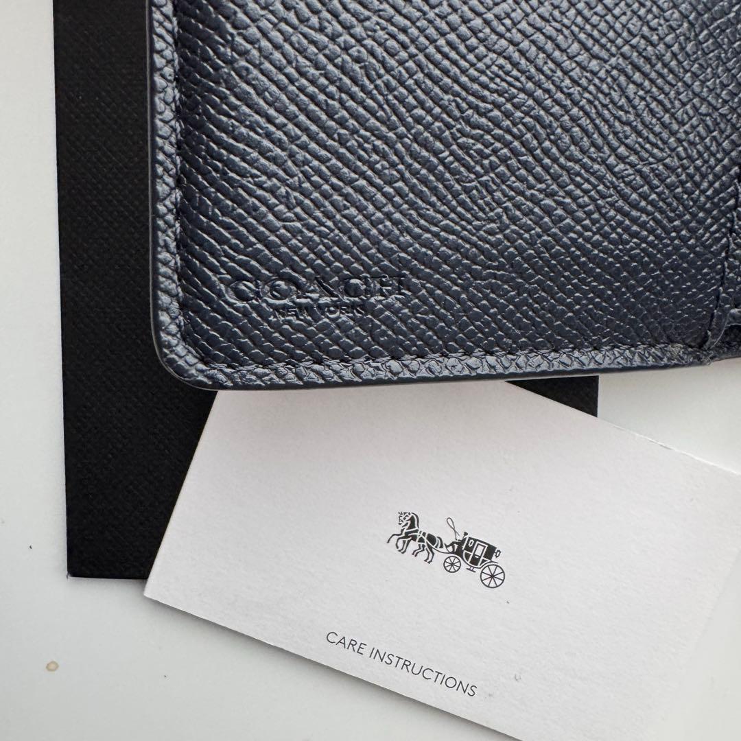 【美品】 292 COACH コーチ 2つ折り財布