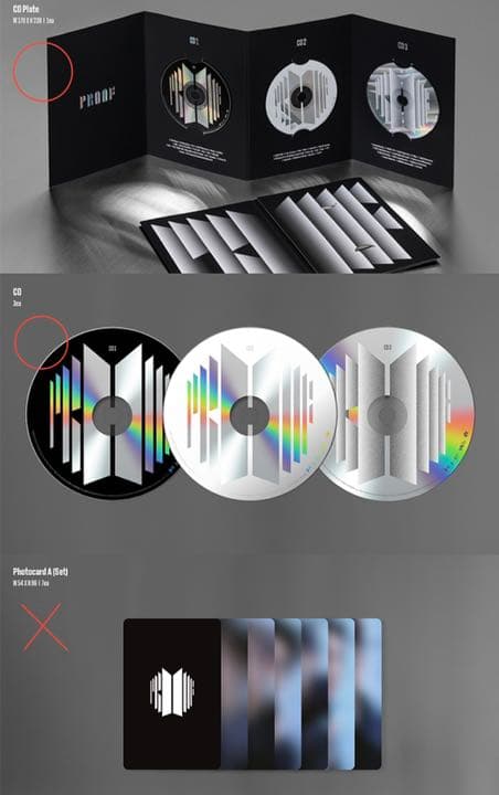 BTS  PROOF  アルバム ナムジュンセット