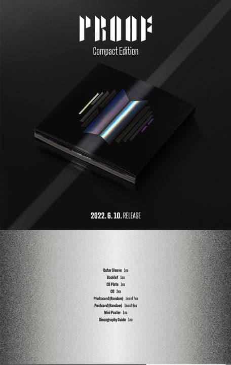 BTS  PROOF  アルバム ナムジュンセット