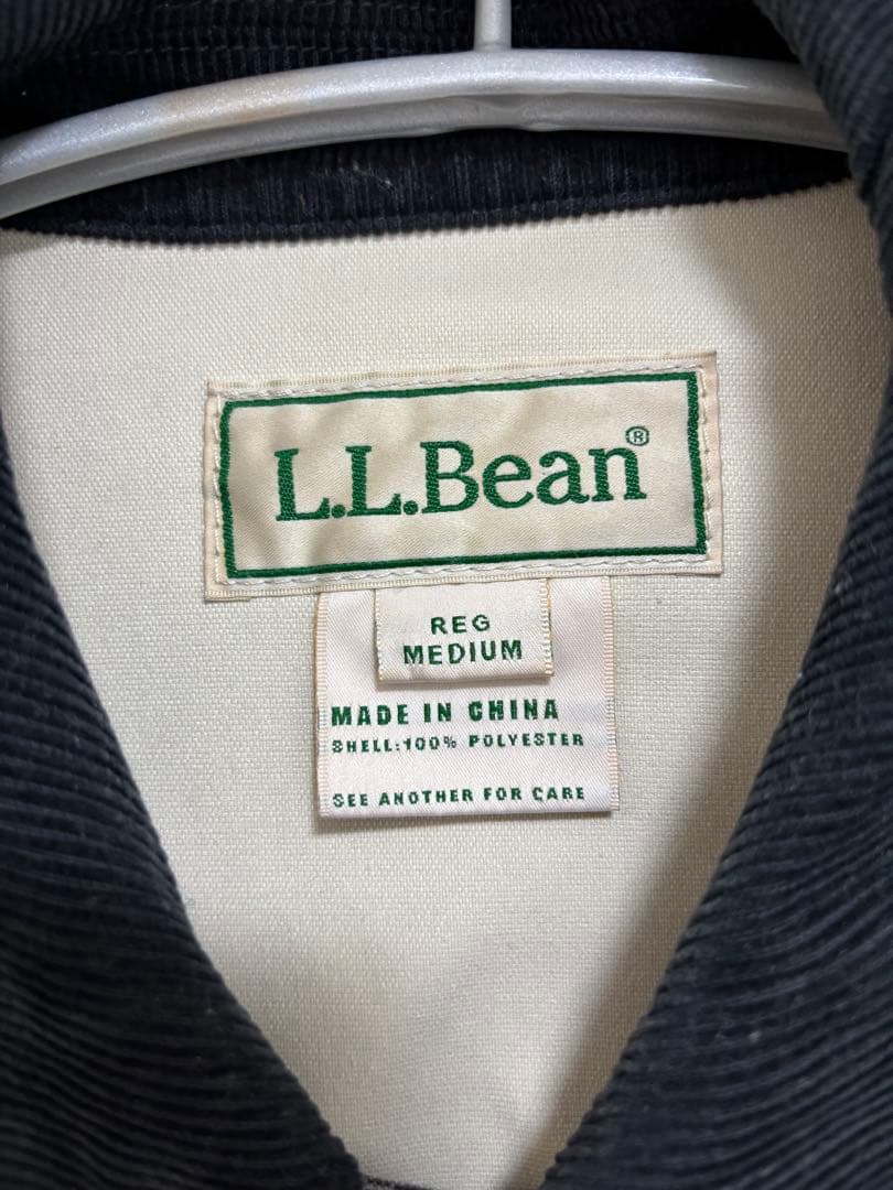 L.L.Bean コーデュロイ襟 グレー カバーオール