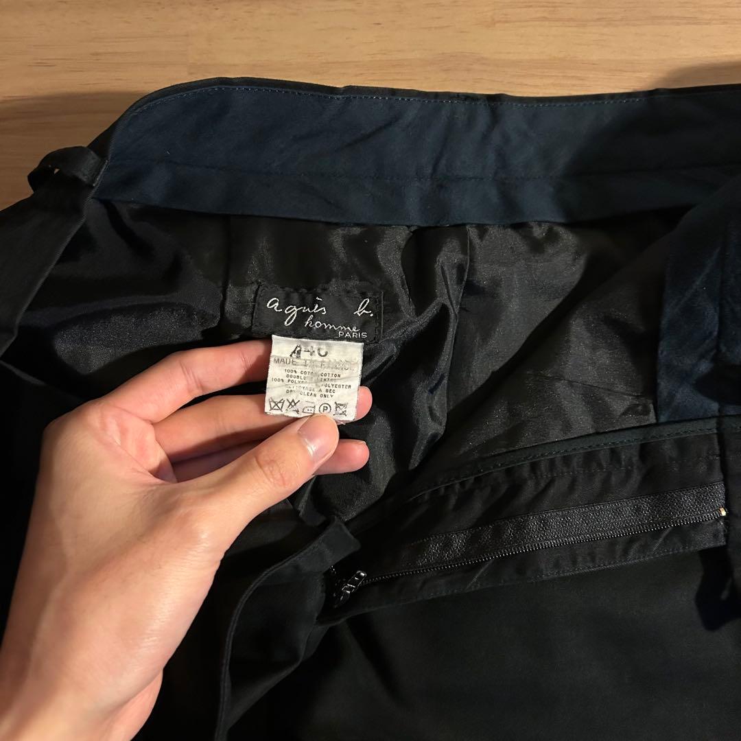 Agnes b. homme コットン セットアップ フランス製