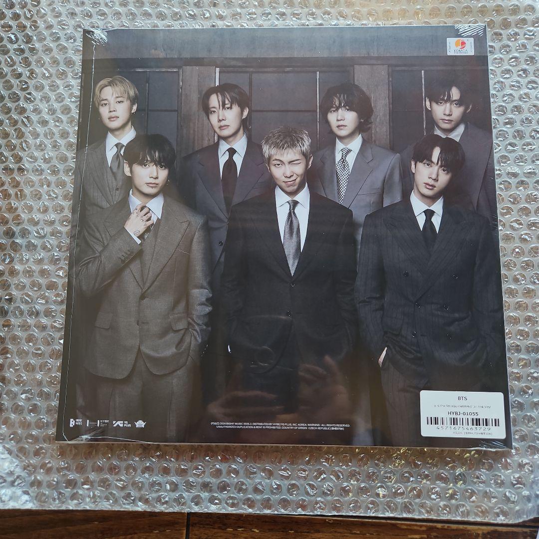 ☆新品未開封☆BTS ARIRANG(Standard Vinyl) Jin