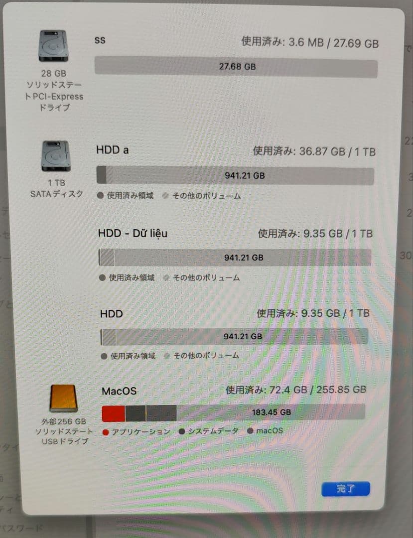 iMac 21.5インチ 2017 8GB Sequoia15.7.2