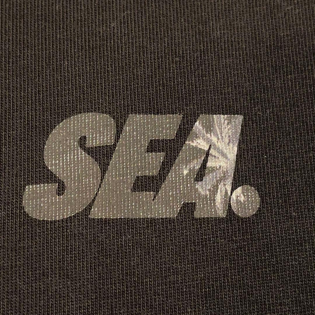 【25AW最新】WIND AND SEA パームツリー Tシャツ XL 黒 美品