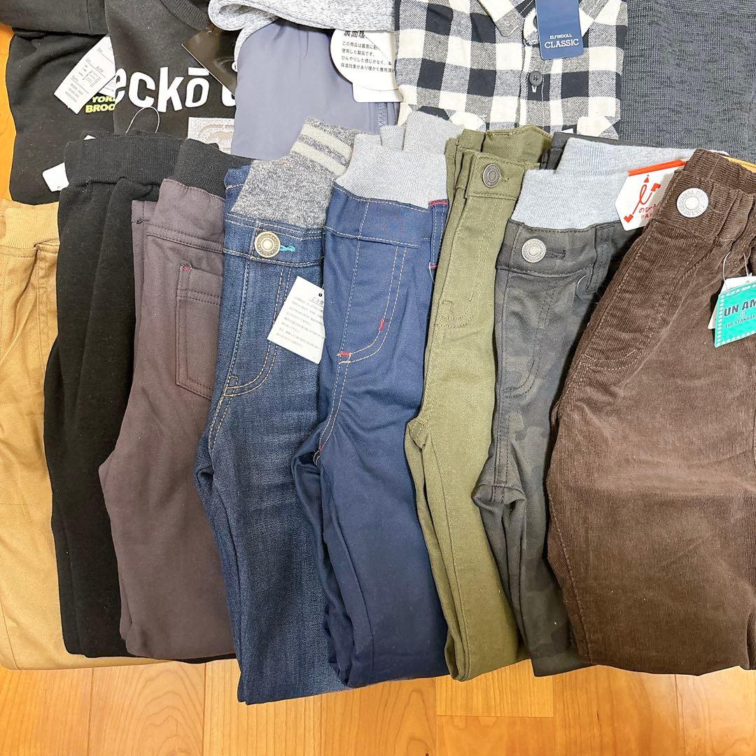 【新品】男の子 長袖 トップス パンツ 冬服 秋冬 まとめ売り 140㎝