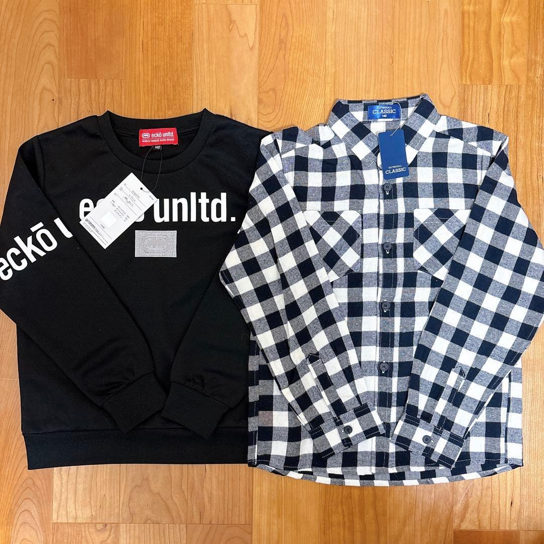 【新品】男の子 長袖 トップス パンツ 冬服 秋冬 まとめ売り 140㎝