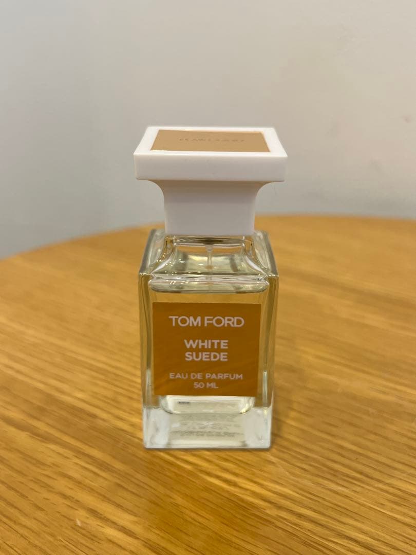 ◆【美品】TOM FORD ホワイト スエード オード パルファム 保管品◆
