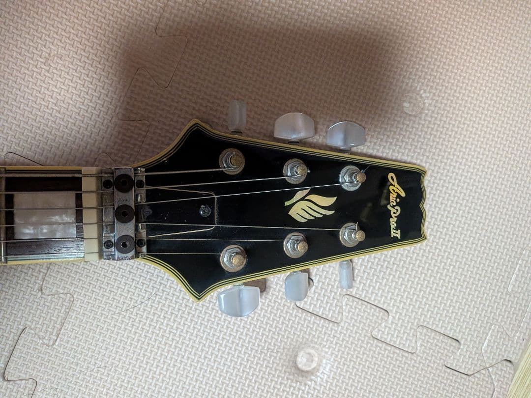 Aria Pro II PE-DLX Kahler搭載2008年レスポールタイプ