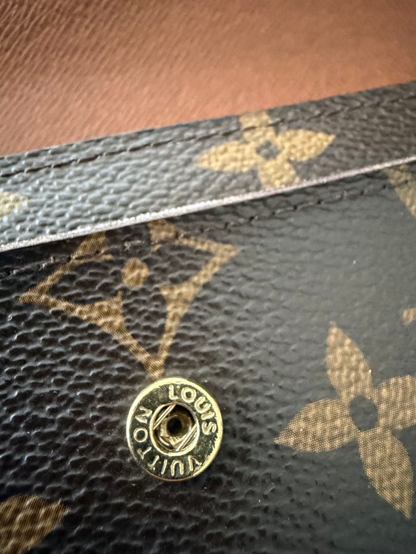 LOUIS VUITTON ルイヴィトンモノグラム 三つ折り財布