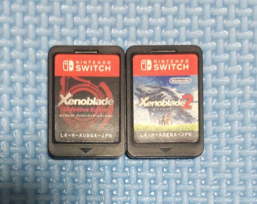 中古ゼノブレイドディフィニティブエディション＆ゼノブレイド2まとめSwitch