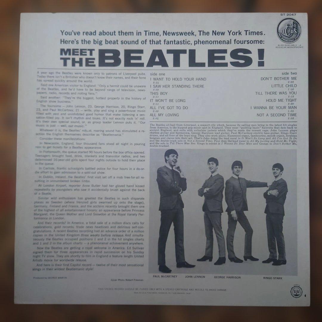 US盤MEET THE BEATLES!