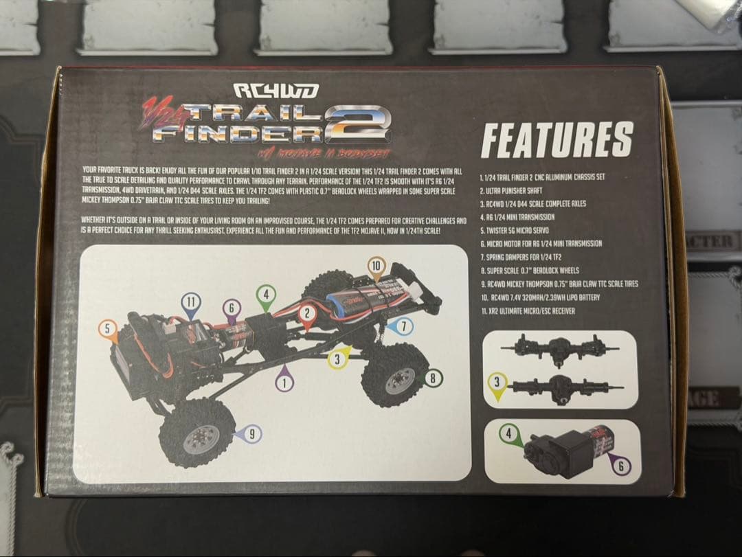 RC4WD 1/24 トレイルファインダー 2　新品未開クローラー