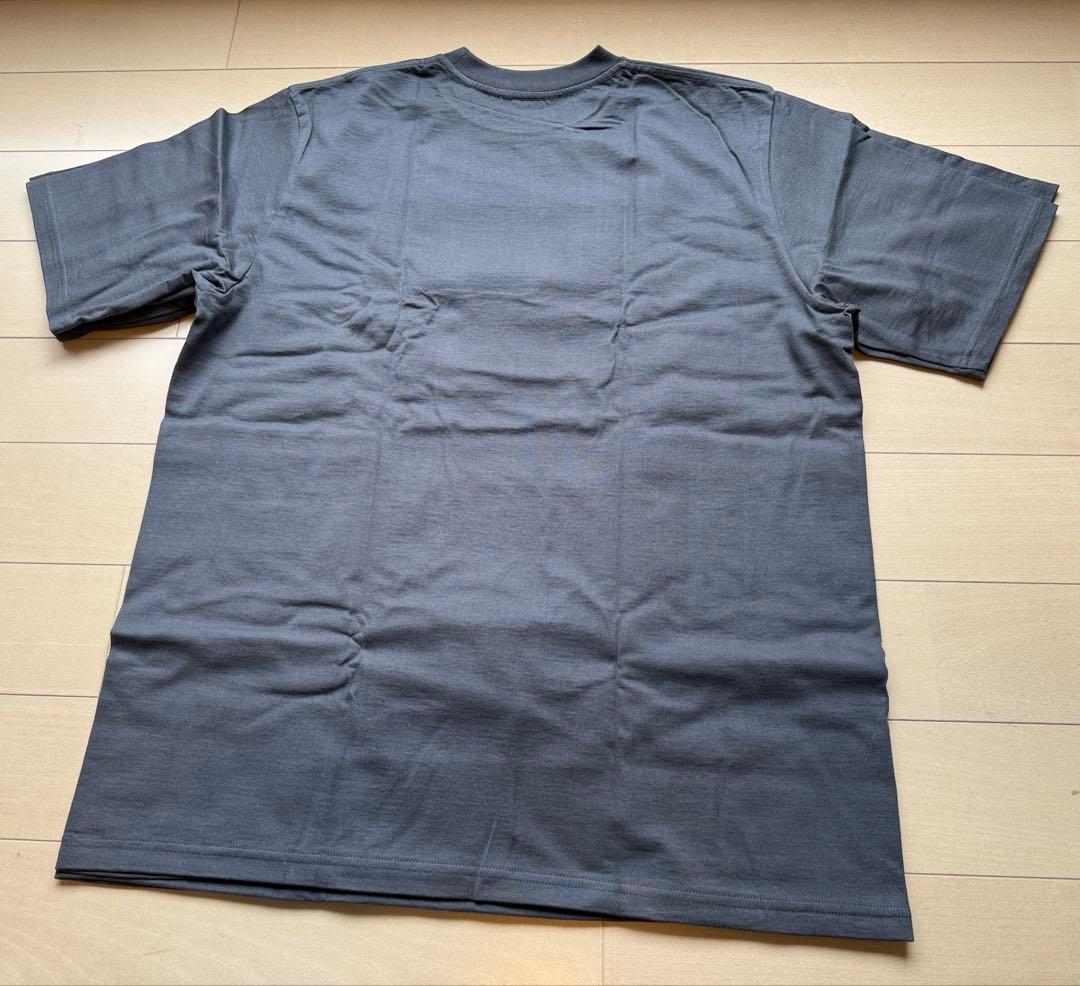 新品 グラフペーパー 2-Crew Neck Tee グレー size3