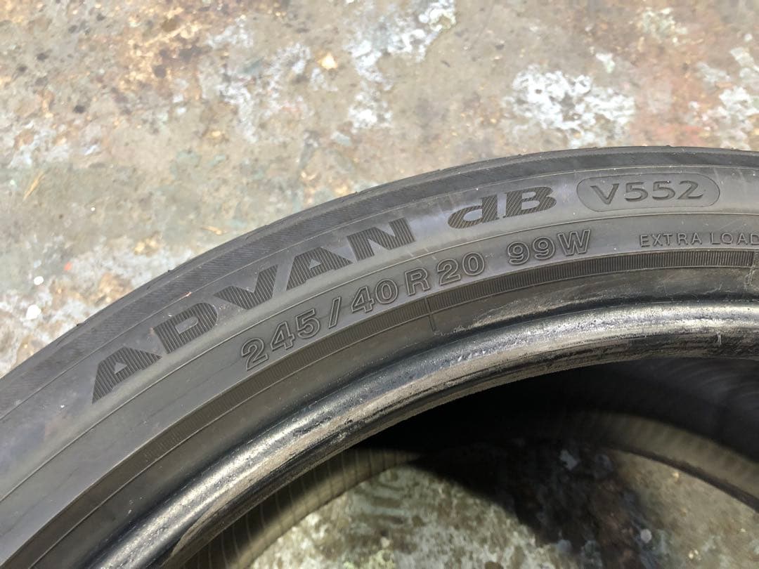 YOKOHAMA ADVAN dB V552 245/40R20 2本セット