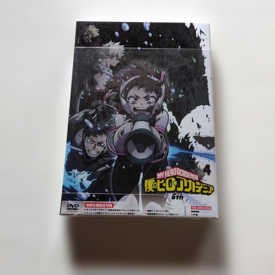 新品未開封 セル版ヒロアカDVD 6th Vol.1〈3枚組〉〜vol.4セット