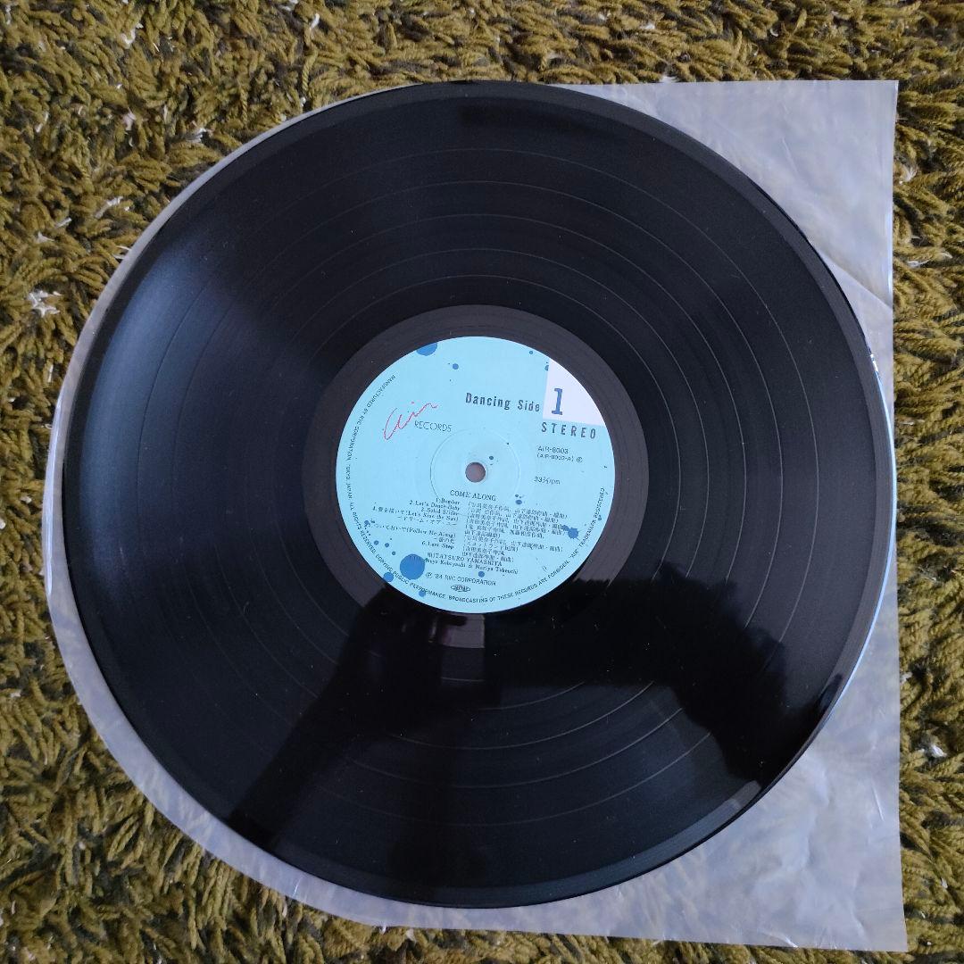 COME ALONG 山下達郎　LP レコー