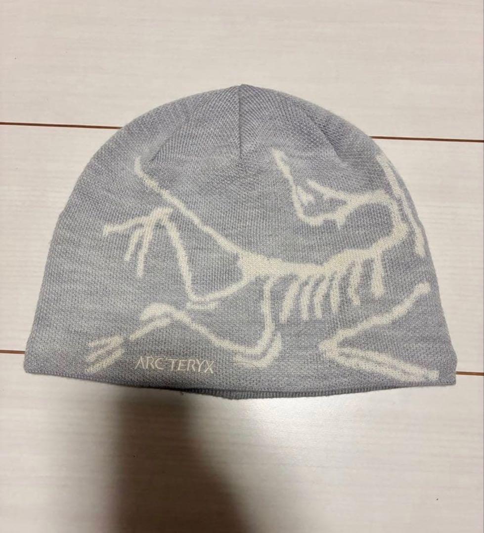 ARC'TERYX ニット帽 グレー 58cm