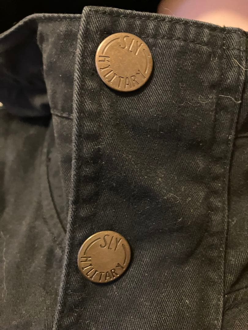 SLY ✨超レア✨MILITARY フード付き ブラックモッズコート