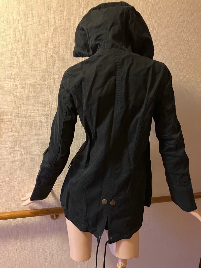 SLY ✨超レア✨MILITARY フード付き ブラックモッズコート