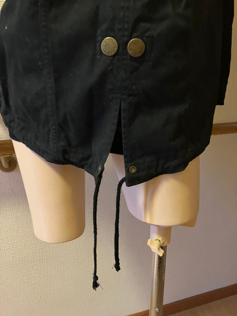 SLY ✨超レア✨MILITARY フード付き ブラックモッズコート