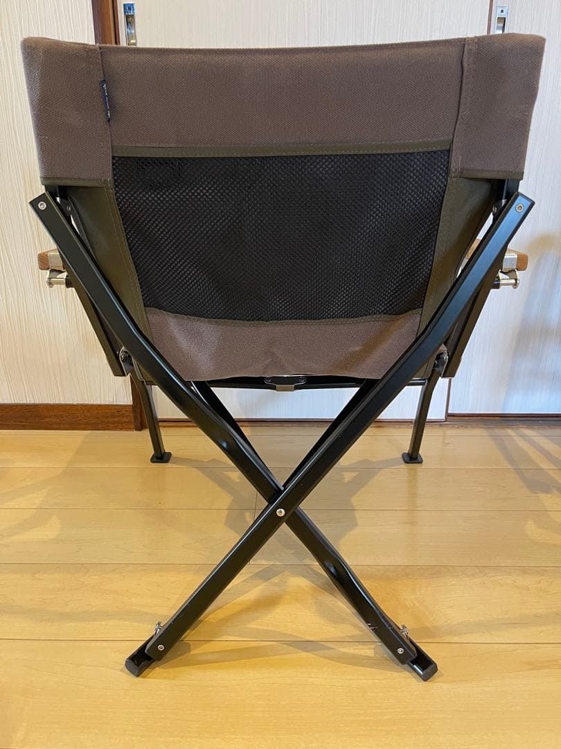 スノーピークのローチェアショート(グレー)2脚セット