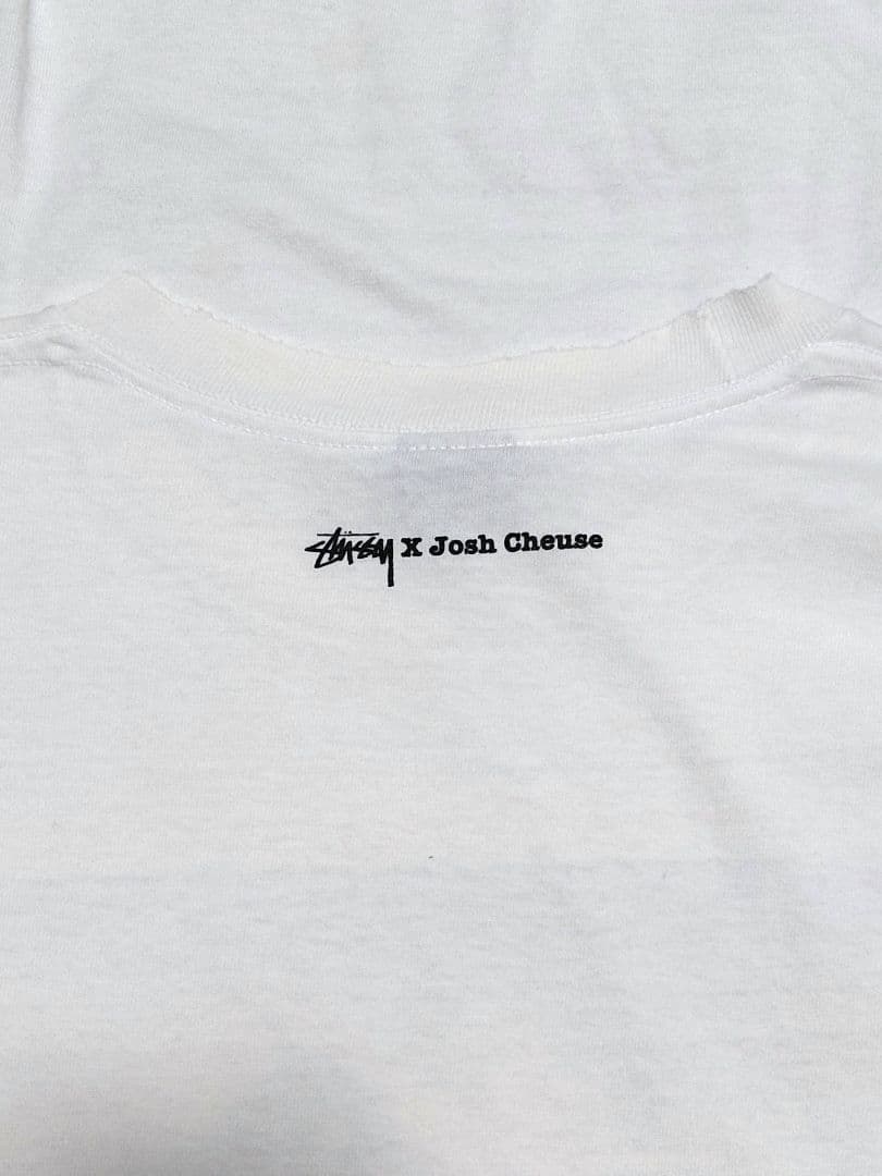 Old Stussy グラフィックプリント Tシャツ ホワイト
