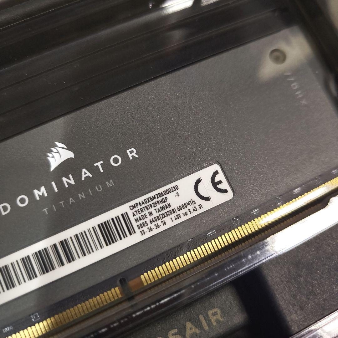 メモリー DDR5 64GB(32GBx2) 6000MT/s