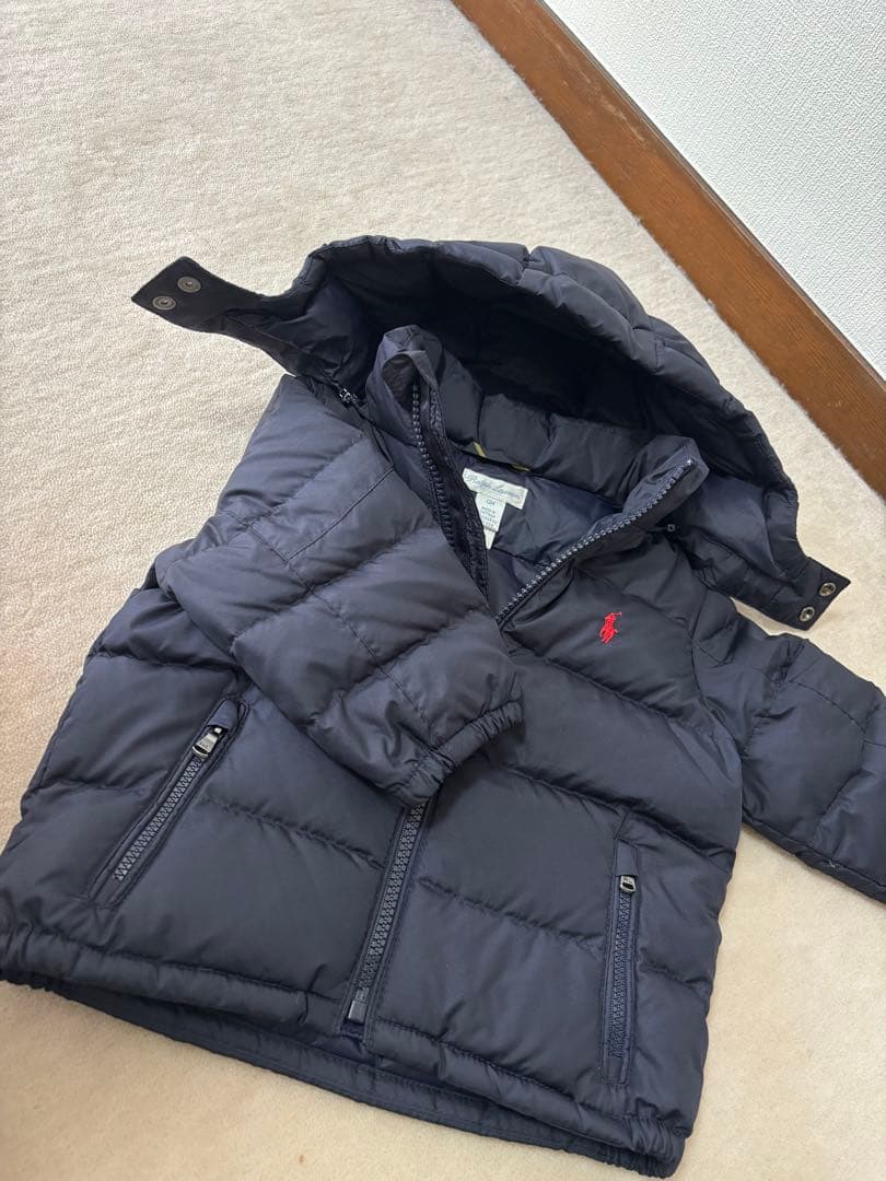 美品！Ralph Lauren ネイビーダウンジャケット 12M サイズ80