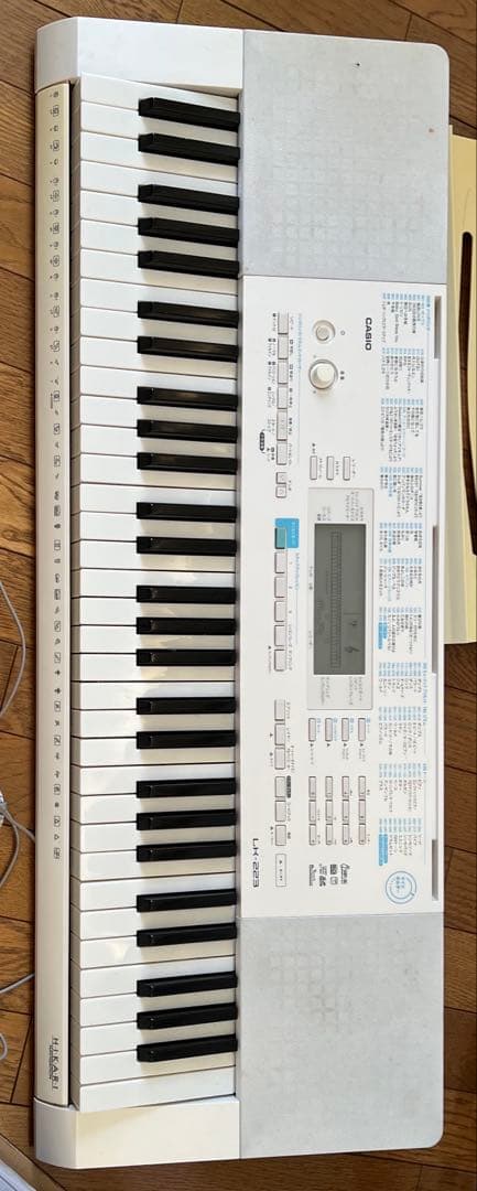 値下　Casio カシオ 光ナビゲーションキーボード　LK-223