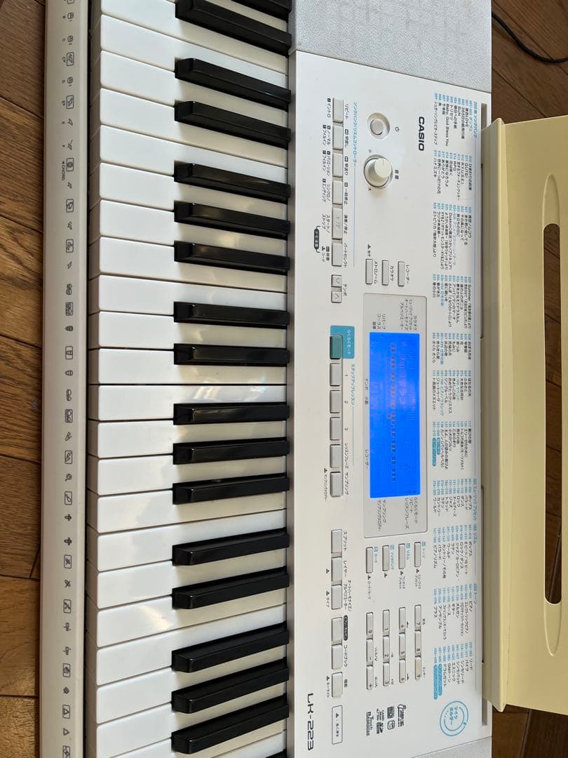 値下　Casio カシオ 光ナビゲーションキーボード　LK-223