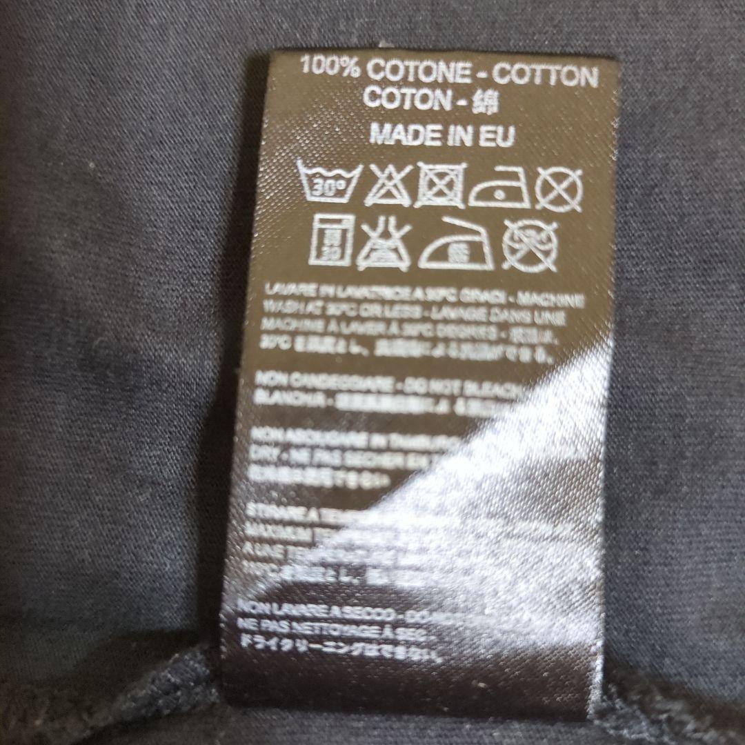 グラフィックプリント タンクトップ 黒