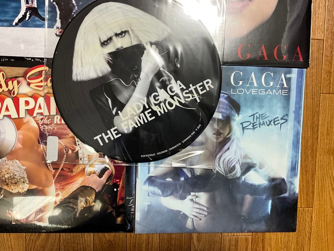 希少⭐️LADY GAGA⭐️レディーガガ⭐️レコード⭐️5枚セット