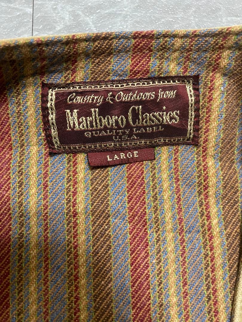 Marlboro Classics ベスト　ベージュ　マルボロ