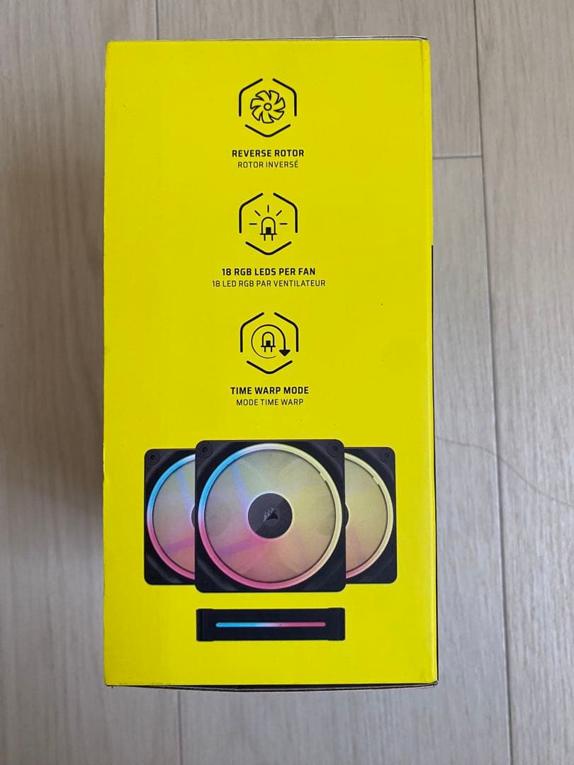 新品/未開封Corsair iCUE LINK LX120-R RGB トリプル