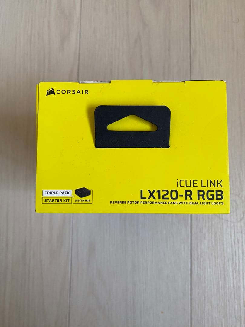 新品/未開封Corsair iCUE LINK LX120-R RGB トリプル