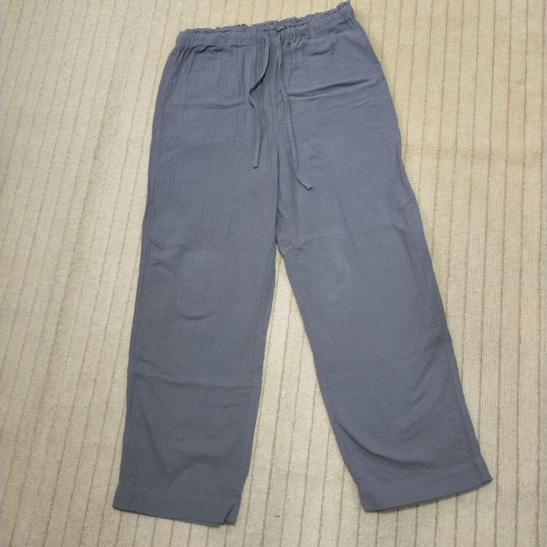 暮らしの道具店　「夜じかんをご褒美に」襟元にこだわったダブルガーゼパジャマ