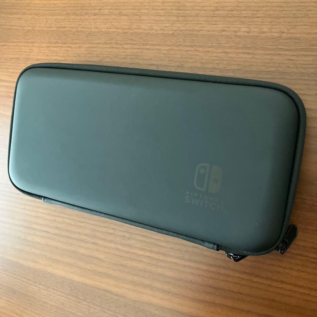 【美品】Nintendo Switch カスタマイズモデル グレー ケース付き